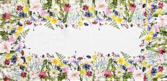 Vzorovaný ubrus - běhoun na stůl MEADOW 40x85 cm Mybesthome