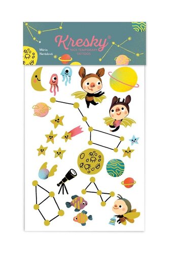 Kresky dočasné tetování - Souhvězdí