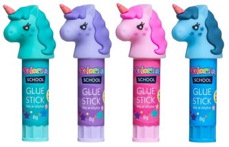 Klej w sztyfcie 8 g PVP Jednorożec Colorino, Patio