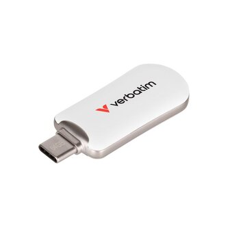 512GB USB Flash 3.2 Gen 1 Plectra USB-C bílá Verbatim
