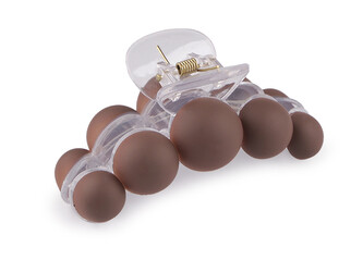 Skřipec do vlasů - 1 ks - 9 béžová tmavá