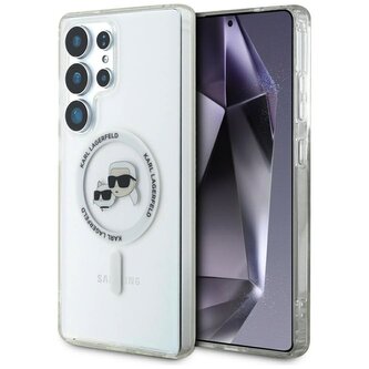 Karl Lagerfeld IML K&CH Heads MagSafe Zadní Kryt pro Samsung Galaxy S25 Ultra Transparent Karl Lagerfeld IML K&CH Heads MagSafe Zadní Kryt pro Samsung Galaxy S25 Ultra Transparent