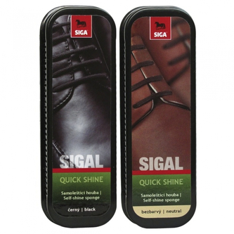 Samoleštící velká houba Siga Quick Shine - bezbarvá