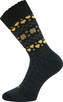 VoXX® ponožky Veltra černá-žlutá 39-42 (26-28) 1 pár