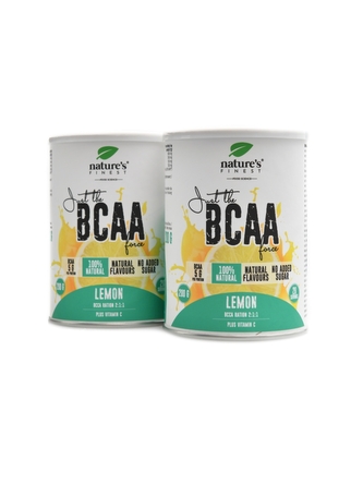 Natures Finest - BCAA Powder 2:1:1 2 x 200g citron duopack