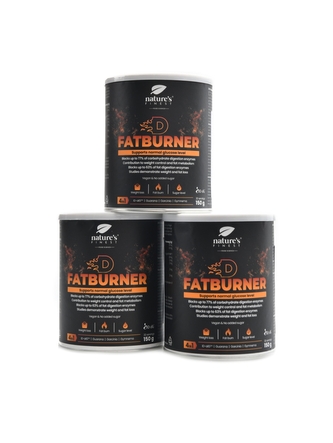 Natures Finest - D-fatburner 3 x 150g economy pack