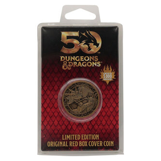 Sběratelská mince Dungeons & Dragons k 50. výročí