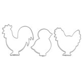 Vykrajovačka jaro 3 ks