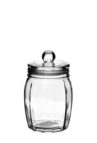 BASIC KITCHEN Słój 800ml12xh18cm hermetycznie zamykany
