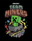 Obraz na zeď - Minecraft - Team Miners, 34.3 x 44.5 cm
