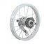kolo zapletené s torpédem Velosteel 16" 305-21 zadní 16 děr stříbrné