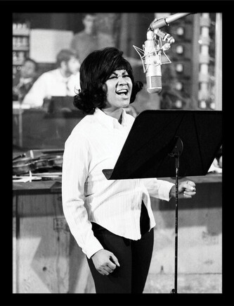 Obraz na zeď - Aretha Franklin - Photo, 34.3 x 44.5 cm