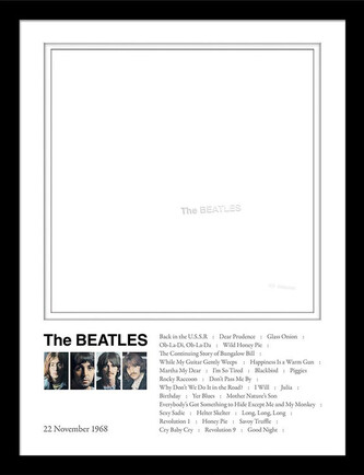 Obraz na zeď - The Beatles - White Album, 34.3 x 44.5 cm