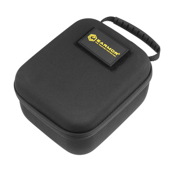 Earmor - Sztywny pokrowiec na ochronniki słuchu - Nylon - Velcro - Czarny - S16A-BK Earmor - Sztywny pokrowiec na ochronniki słuchu - Nylon - Velcro - Czarny - S16A-BK
