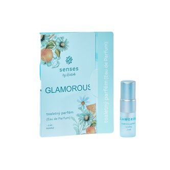 Kvitok Senses Toaletní parfém Glamorous - vzorek (2 ml) - sladká krémová vůně