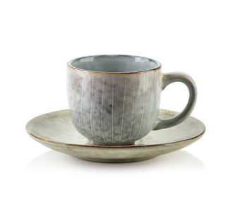 Basic Nature Filiżanka ze spodkiem 120ml Basic Nature Filiżanka ze spodkiem 120ml