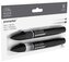 Markery dwustr. ProMarker zest. 2szt. Black + Blender, Winsor&Newton;