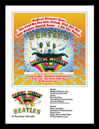 Obraz na zeď - The Beatles - Magical Mystery Tour, 34.3 x 44.5 cm