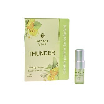 Kvitok Senses Toaletní parfém Thunder - vzorek (2 ml) - zelená unisex vůně