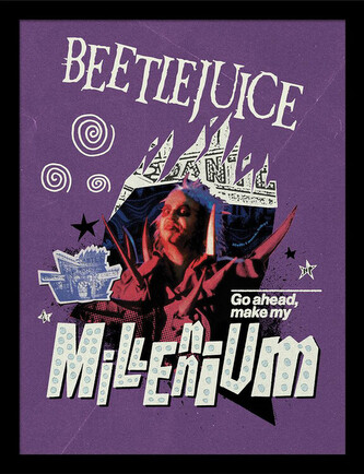 Obraz na zeď - Beetlejuice - Make My Millenium, 34.3 x 44.5 cm