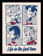 Obraz na zeď - Sonic the Hedgehog - Life in the Best Lane, 34.3 x 44.5 cm