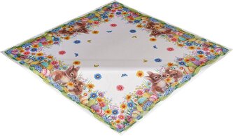 Velikonoční vzorovaný ubrus na stůl CANDY III. 85x85 cm Mybesthome