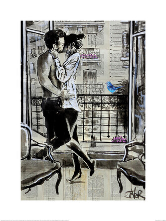 Umělecký tisk Loui Jover - Room for Two, 60 × 80 cm