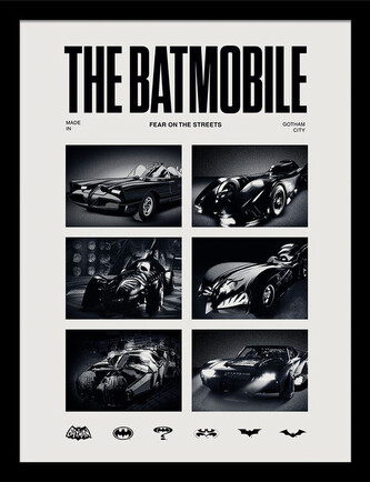 Obraz na zeď - Batman - 1989 Batmobile, 34.3 x 44.5 cm