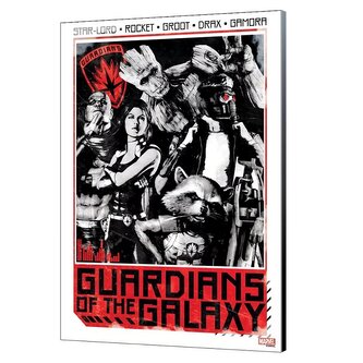 Obraz Guardians of the Galaxy - Black White Red
