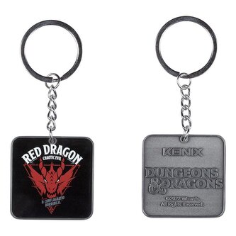 Kovová klíčenka Dungeons & Dragons - Red Dragon