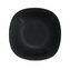 Hluboký talíř LUNA black 21,5x21,5 cm