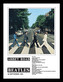 Obraz na zeď - The Beatles - Abbey Road, 34.3 x 44.5 cm