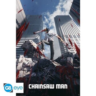 Plakát Chainsaw Man - Key Visual
