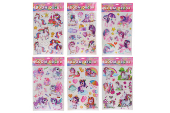 Nástěnná dekorace jednorožci