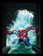 Obraz na zeď - Spider-Man - Water, 34.3 x 44.5 cm