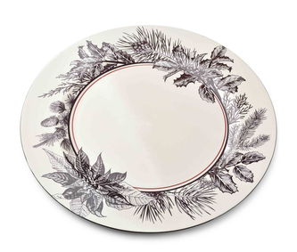 BLANCHE FESTIVE Podtalerz artykuł dekoracyjny 33xh2cm BLANCHE FESTIVE Podtalerz artykuł dekoracyjny 33xh2cm