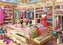 RAVENSBURGER Puzzle Okouzlující šatník 1000 dílků