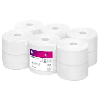 SATINO Toaletní papír se středovým odvíjením - 12 ks