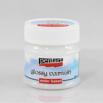 Lakier połysk wodny  50ml, Pentart