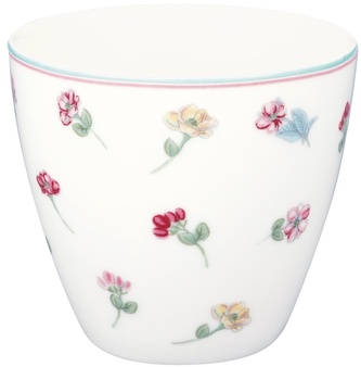 Porcelánový hrnek na latté Lianca White