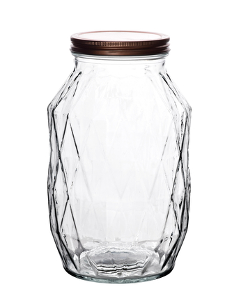 BASIC KITCHEN Słój diamentowy 3400 ml 10,5x17xh26,2cm