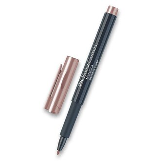 Popisovač Faber-Castell Metallics výběr barev růžová