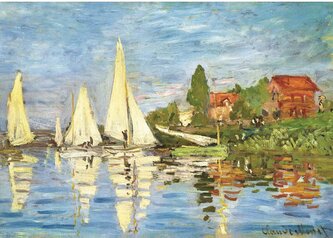 EUROGRAPHICS Puzzle Regata v Argenteuil 1000 dílků
