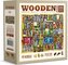 WOODEN CITY Dřevěné puzzle  Police s knihami 1010 dílků