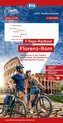 ADFC-Radtourenkarte IT-UM 7-Tage-Radtour Florenz-Rom, 1:150.000, reiß- und wetterfest, E-Bike geeignet, GPS-Tracks Download, mit