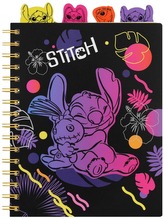 Kołonotes A5 100 k. kratka Disney Black Stitch z główkami wzór 2, Patio