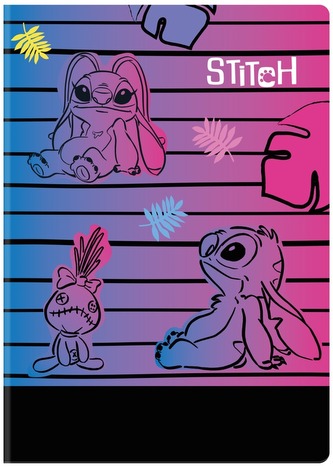 Zeszyt A4 60 k. kratka Disney Black Stitch wzór 3 CoolPack, Patio