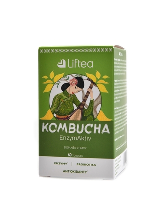 Liftea - Kombucha enzymaktiv 60 tobolek