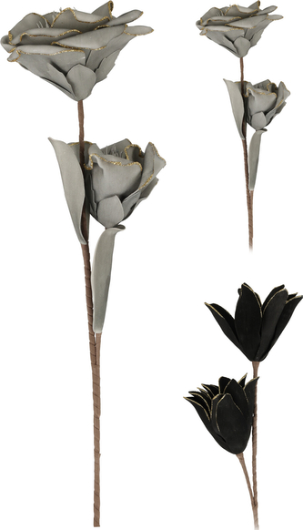 GAŁĄŹ HIBISKUSA Z BROKATEM 96CM