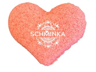 Šumivé Máslové Srdíčko do Koupele - Jahodové